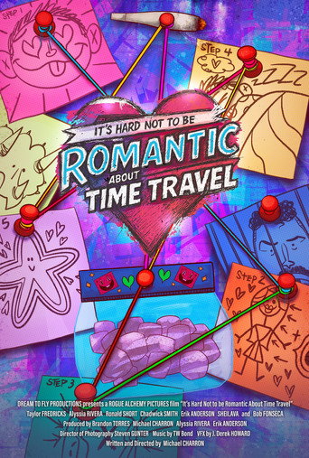 Movie poster for It's Hard Not to be Romantic About Time Travel (2025)