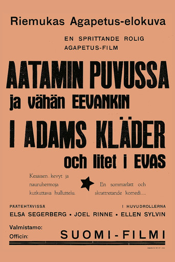 Movie poster for Aatamin puvussa ja vähän Eevankin (1931)