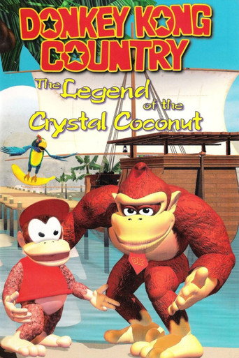 Movie poster for Donkey Kong Country: The Legend of the Crystal Coconut (1997)