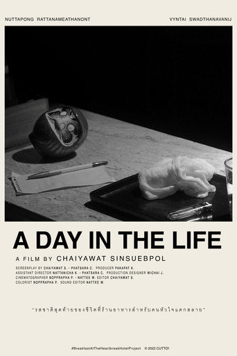 Movie poster for A DAY IN THE LIFE (2022)