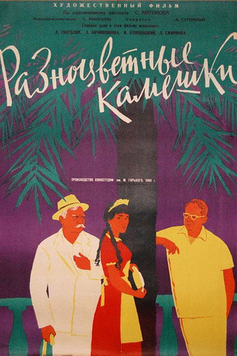 Movie poster for Разноцветные камешки (1960)