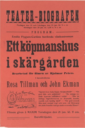 Movie poster for A Commercial House in the Archipelago (1925)