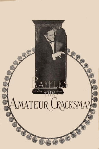 Movie poster for Raffles, the Amateur Cracksman (1917)