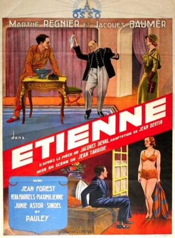 Movie poster for Étienne (1933)