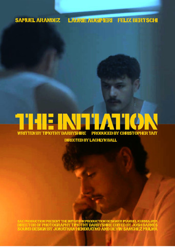 Movie poster for The Initiation