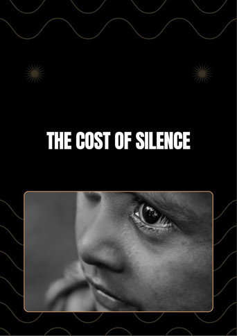 Movie poster for The Cost Of Silence (2025)