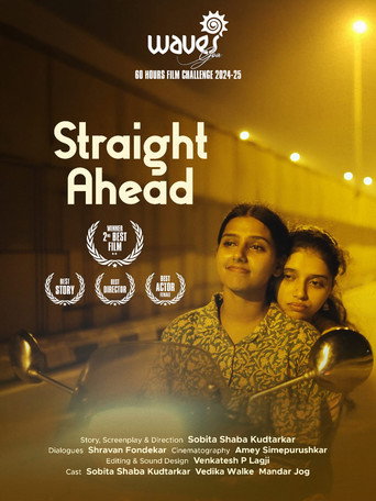 Movie poster for Straight Ahead Short Film (2025)