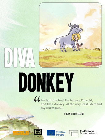 Movie poster for Diva Donkey