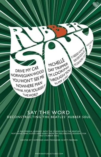 Movie poster for Deconstructing The Beatles' Rubber Soul (2017)