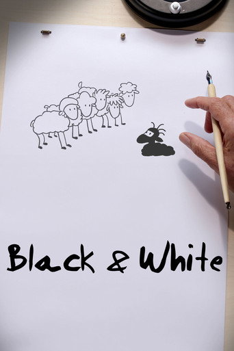 Movie poster for Black & White (2020)