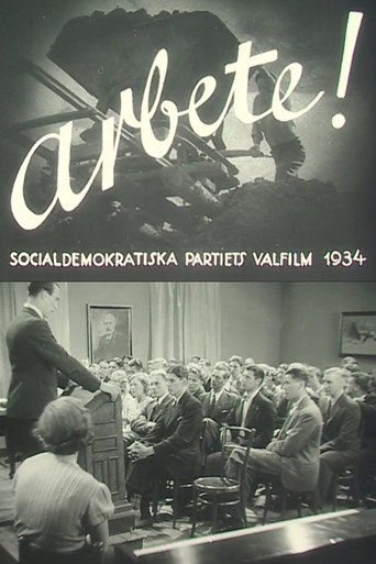 Movie poster for Work! (1934)