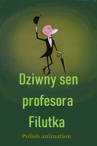 Movie poster for Dziwny sen profesora Filutka (1956)
