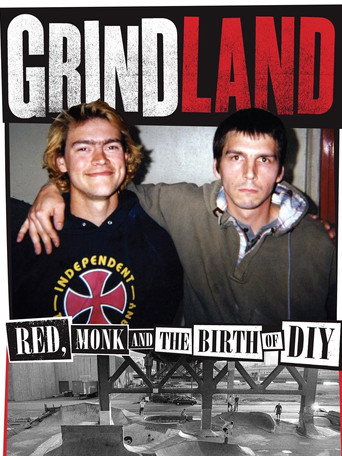 Movie poster for Grindland – Red, Monk and the Birth of DIY (2022)