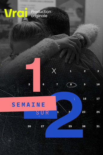 Series poster for Une semaine sur deux (2021)