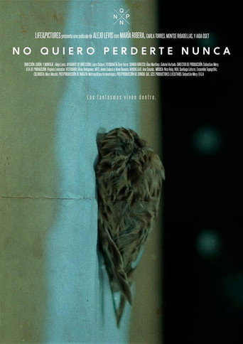 No quiero perderte nunca poster