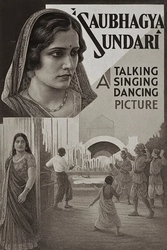 Movie poster for Saubhagya Sundari (1933)