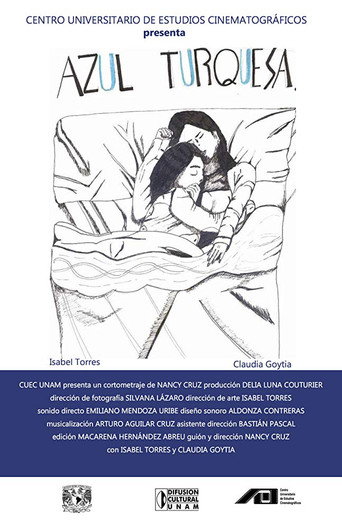 Movie poster for Azul turquesa (2014)