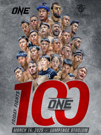 Movie poster for ONE Friday Fights 100: Muangthai vs. Abdulmedzhidov (2025)