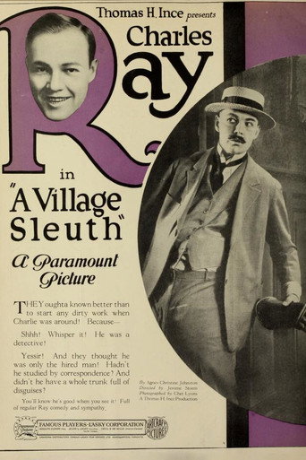 Movie poster for A Village Sleuth (1920)