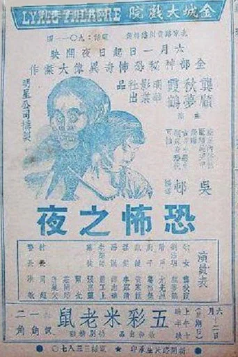 Movie poster for Horror Night (1938)