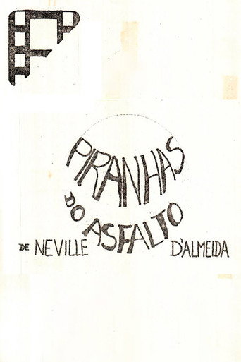 Movie poster for Piranhas no Asfalto (1971)