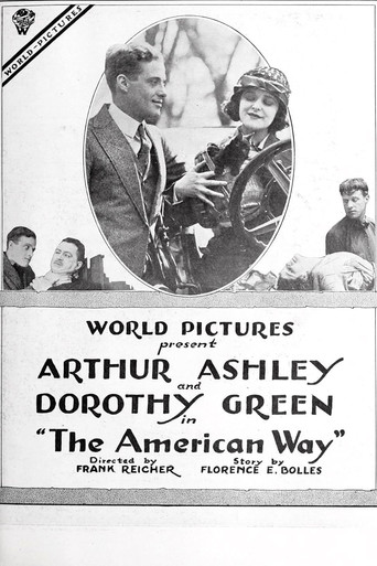 Movie poster for The American Way (1919)