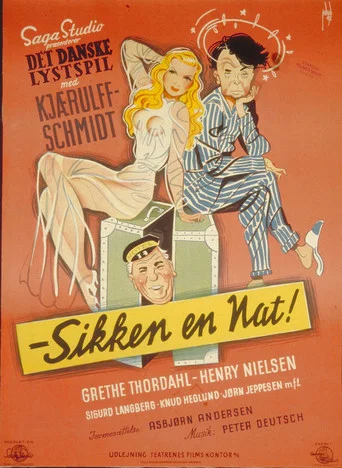Movie poster for Sikken en nat (1947)