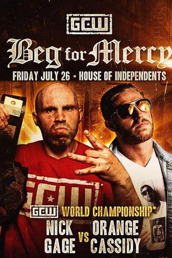 GCW Beg for Mercy poster