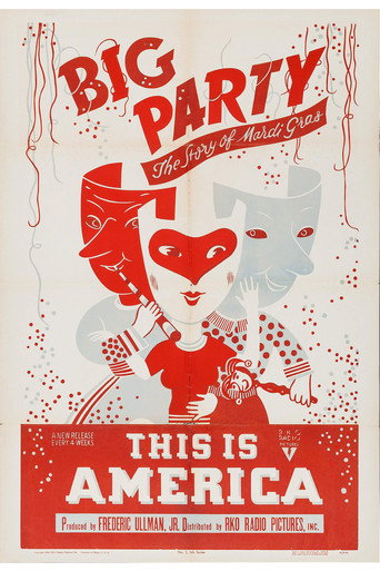 Movie poster for The Big Party (1947)