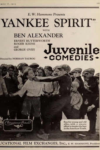 Movie poster for The Yankee Spirit (1923)