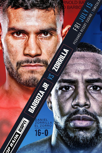 Movie poster for Arnold Barboza Jr vs. Danielito Zorrilla (2022)