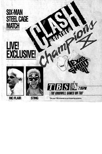 Movie poster for NWA Clash of The Champions X: Texas Shootout (1990)