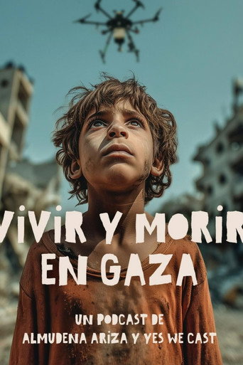Series poster for Living And Dying in Gaza (2025)