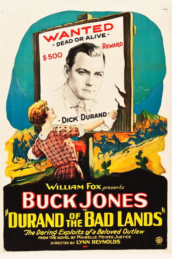 Movie poster for Durand of the Bad Lands (1925)