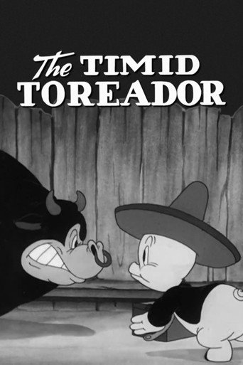 Movie poster for The Timid Toreador (1940)