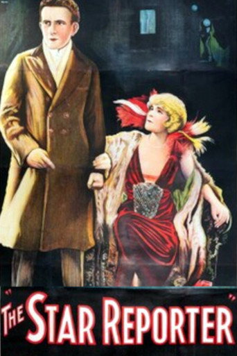 Movie poster for The Star Reporter (1921)