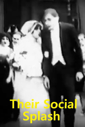 Movie poster for Their Social Splash (1915)