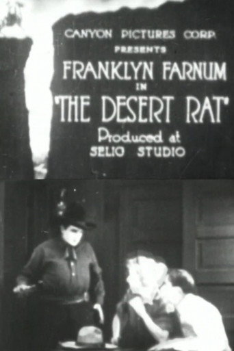 Movie poster for The Desert Rat (1919)