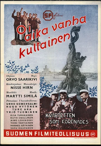 Movie poster for Oi, aika vanha, kultainen…! (1942)