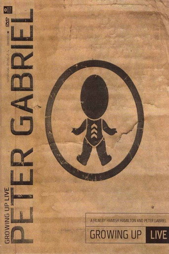 Movie poster for Peter Gabriel: Growing Up Live (2003)