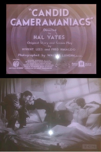 Movie poster for Candid Cameramaniacs (1937)