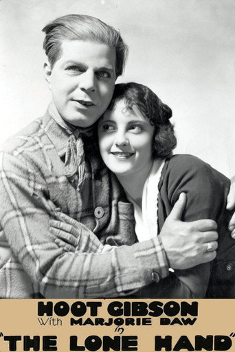Movie poster for The Lone Hand (1922)
