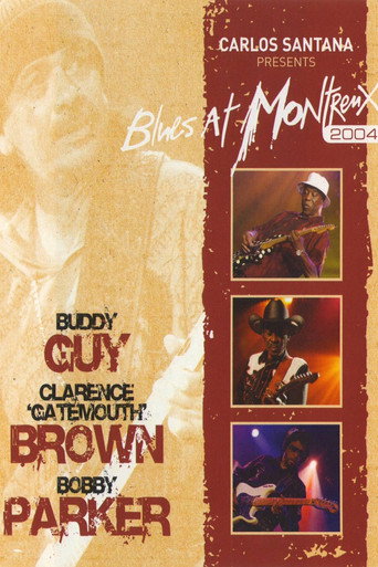 Movie poster for Carlos Santana Presents: Blues at Montreux 2004 (2004)