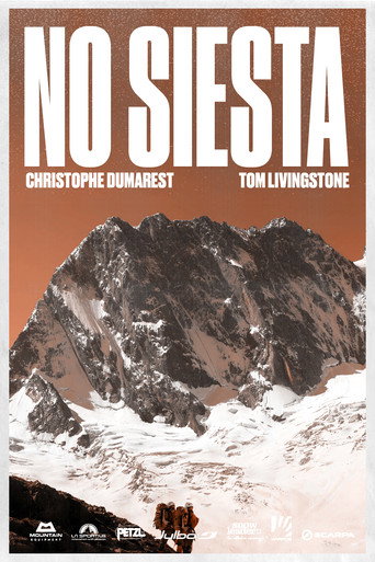 Movie poster for No Siesta - Christophe Dumarest & Tom Livingstone (2022)
