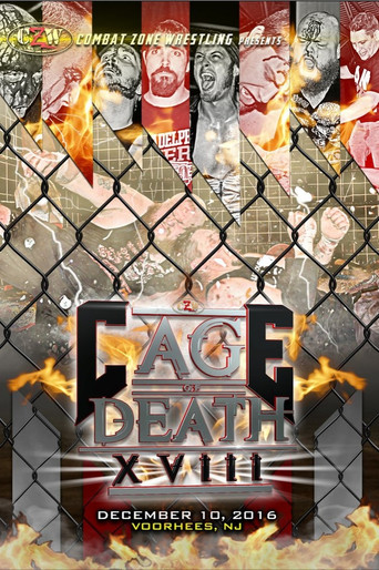 Movie poster for CZW Cage of Death 18 (2016)
