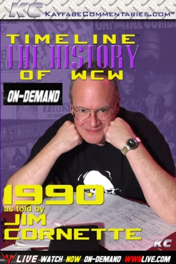 Movie poster for Timeline: The History of WCW – 1990 – As Told By Jim Cornette (2017)