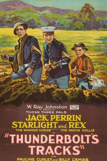 Movie poster for Thunderbolt's Tracks (1927)