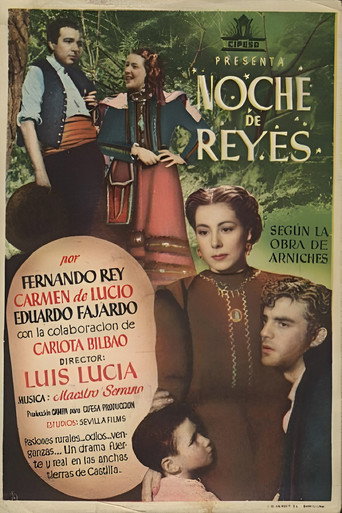 Movie poster for Noche de reyes (1948)