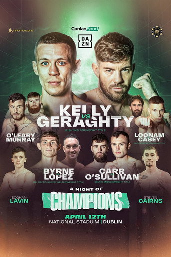 Movie poster for Senan Kelly vs. Declan Geraghty (2025)