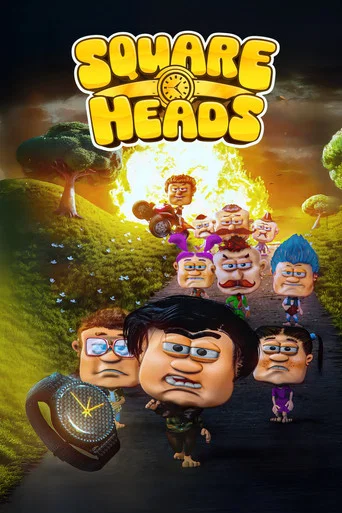 Movie poster for Square Heads (2025)